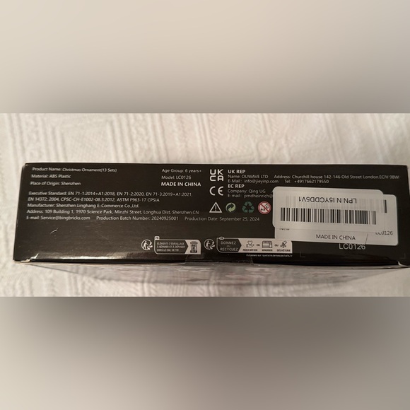 Bricks / building blocks - Flegos - Christmas ornament making set -non-Legos New - Picture 3 of 8